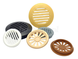 Wywietrzniki meblowe o średnicy Fi35, Fi40, Fi50 | BO-PLAST